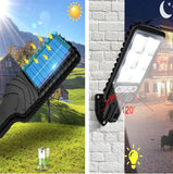 Lâmpada Led Energia Solar com Sensor de Movimento