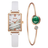 Relógio Feminino Gaiety + Pulseira Verde luxo