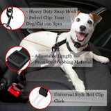 Cinto de segurança retrátil para cães em carro